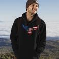 Liberty Freedom 4Th Of July Patriotic Us Flag Bald Eagle Hoodie Lifestyle