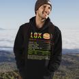 Lox Nutrition Facts Funny Christmas 12 Shirt Hoodie Lifestyle