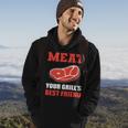 Meat Your Grill’S Best Friend Butcher Chef Cook Bbq Hoodie Lifestyle