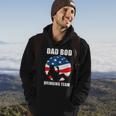 Mens Dad Bod Drinking Team American Us Flag Vintage Fathers Day Hoodie Lifestyle