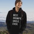 Mens Funny Best Grumpy Uncle Ever Grouchy Uncle Gift Hoodie Lifestyle