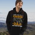 Mens I Have Two Titles Farmer Dad Fathers Day Tractor Farmer Gift V3 Hoodie Lifestyle