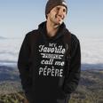 Mens My Favorite People Call Me Pépère French Grandpa Hoodie Lifestyle