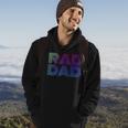 Mens Rad Dad 1980S Retro Fathers Day Hoodie Lifestyle
