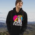 Pansexual Beagle Rainbow Heart Pride Lgbt Dog Lover 56 Beagle Dog Hoodie Lifestyle