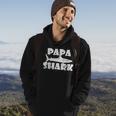 Papa Shark Ocean Diver Fan Gift For Men Hoodie Lifestyle