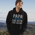 Papa The Man The Myth The Legend Fathers Day Gift Hoodie Lifestyle
