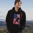 Patriotic Us Baseball American Flag Apparel Hoodie Lifestyle