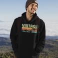 Retro Vintage 1989 Graphics 33Rd Birthday Gift 33 Years Old Hoodie Lifestyle