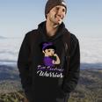 Rett Syndrome Warrior Purple Women Purple Ribbon Rett Syndrome Rett Syndrome Awareness Hoodie Lifestyle