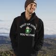 St Patricks Day Drinking Shut Up Liver Youre Fine Hoodie Lifestyle