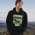 Stepdad Of The Birthday Boy Matching Family Video Game Party Hoodie Lifestyle