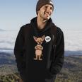 Stubborn Chihuahua Dog Lover Gift Hoodie Lifestyle