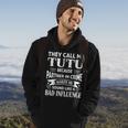 Tutu Grandpa Gift They Call Me Tutu Because Partner In Crime Makes Me Sound Like A Bad Influence Hoodie Lifestyle
