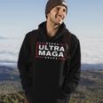 Ultra Maga United State Flag V3 Hoodie Lifestyle