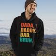 Vintage Retro Fathers Day Outfit Dada Daddy Dad Bruh 8 Shirt Hoodie Lifestyle