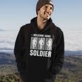 Welcome Home Soldier - Usa Warrior Hero Military Hoodie Lifestyle