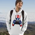 Boy Fourth Of July S American Flag Video Games Kids Hoodie Lifestyle