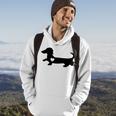 Dachshund Heart Dog Lover Hoodie Lifestyle