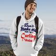 Dont Make Me Use My Curling Voice Hoodie Lifestyle