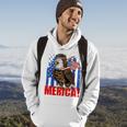 Eagle American Flag Usa Flag Mullet Eagle 4Th Of July Merica Hoodie Lifestyle