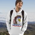 Eagle Mullet 4Th Of July American Flag Merica Usa Essential Hoodie Lifestyle