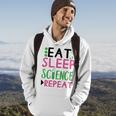 Eat Sleep Science Repeat Hoodie Lifestyle