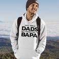 Fathers Day Bapa Gift Only Great Dads Get Promoted To Bapa Hoodie Lifestyle