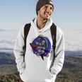 Funny Astronaut Monkey V4 Hoodie Lifestyle