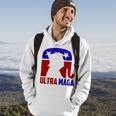 Funny Ultra Maga Gift For Americans Trump Biden Lover Hoodie Lifestyle