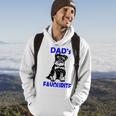 Miniature Schnauzer At Home Dads Favourite Multi Tasking Dog Hoodie Lifestyle