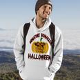 Miniature Schnauzer Halloween On All Hallows Night Hoodie Lifestyle