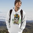 One Lucky Grammy Shamrock Plaid Leopard St Patricks Day Hoodie Lifestyle