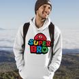 Super Bro Funny Brother Video Gaming Lover Gift Birthday Holiday By Mesa Cute Hoodie Lifestyle