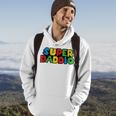 Super-Daddio Funny Gamer Dad Fathers Day Video Game Lover Hoodie Lifestyle