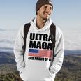 Ultra Maga And Proud Of It V9 Hoodie Lifestyle