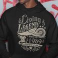1989 Birthday Living Legend Since 1989 Hoodie Funny Gifts