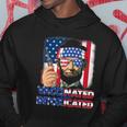 4Th Of July Vaccinated Intoxicated Usa Abe Lincoln Hoodie Unique Gifts