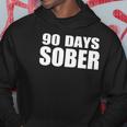 90 Days Sober - 3 Months Sobriety Accomplishment Hoodie Unique Gifts
