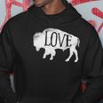 American Vintage Buffalo Silhouette Love Bison Tee Hoodie Unique Gifts