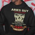 Aries Guy I Have 3 Sides Aries Guy Birthday Hoodie Funny Gifts