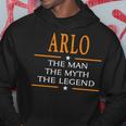 Arlo Name Gift Arlo The Man The Myth The Legend Hoodie Funny Gifts