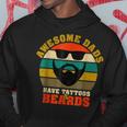 Awesome Dads Have Tattoos And Beards Vintage Fathers Day V3 Hoodie Funny Gifts