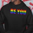 Be You Lgbt Flag Gay Pride Month Transgender Hoodie Unique Gifts