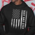 Best Dad Ever Flag American Funny Fathers Day For Dad Son Hoodie Unique Gifts
