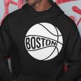 Boston Retro City Massachusetts State Basketball Hoodie Unique Gifts
