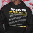 Brewer Name Gift Brewer Facts Hoodie Funny Gifts
