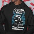 Cohen Name Gift Cohen And A Mad Man In Him Hoodie Funny Gifts