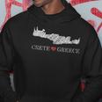 Crete Greece Greek Greece Map Hoodie Unique Gifts