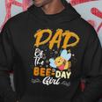 Dad Of The Bee Day Girl Hive Party Matching Birthday Hoodie Unique Gifts